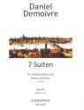7 Suiten (1715) Band 1 (Nr.1-3) fr Altblockflte und Basso continuo