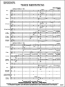 Three Meditations (c/b score) Symphonic wind band