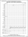 Dreams & Proclamations (c/b score) Symphonic wind band