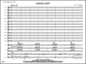 Swing Shift (j/e score) Jazz band