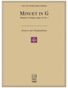 Minuet in G Op 14 No 1 (piano) Piano Solo