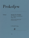 Sonate Nr. 2 fr Violine und Klavier op. 94a Violine und Klavier Partitur und Stimme(n)