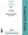 Slavonic Dance op.46, No. 8 for oboe trio score and parts