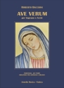 Ave Verum. Per Soprano, Violino Solo e Archi Canto e Organo, Canto e Archi Partitura e Parti
