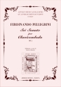 Sei sonate per clavicembalo, op. 2 Clavicembalo solo Partitura