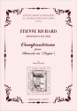 Compositions pour Clavecin ou Orgue Organo solo, Clavicembalo solo Partitura