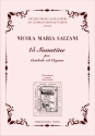 15 Sonatine per cembalo od organo Organo solo, Clavicembalo solo Partitura