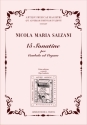 15 Sonatine per cembalo od organo Organo solo, Clavicembalo solo Partitura