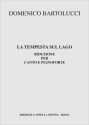 La Tempesta sul Lago Coro e Pianoforte Partitura