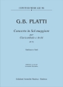 Concerto in Sol Maggiore, IP 55 Clavicembalo e Orchestra, Solo e Orchestra Partitura e Parti