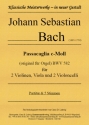 Passacaglia c-Moll fr 2 Violinen, Viola und 2 Violoncelli