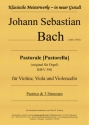 Pastorale [Pastorella] fr Violine, Viola und Violoncello