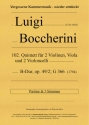 102. Quintett fr 2 Violinen, Viola, und 2 Violoncelli B-Dur, op. 49/2' G 366