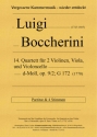 14. Quartett fr 2 Violinen, Viola und Violoncello, c-Moll, op. 9, Nr. 2, G 172