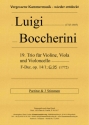 19. Trio D-Dur, op. 14, Nr. 1, G 95 fr Violine, Viola und Violoncello