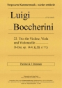 22. Trio D-Dur, op. 14, Nr. 4, G 98 fr Violine, Viola und Violoncello
