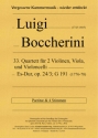 33. Quartett fr 2 Violinen, Viola und Violoncello, Es-Dur, op. 24,3, G 191