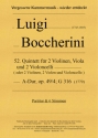 52. Quintett fr 2 Violinen, Viola und 2 Violoncelli, A-Dur, op. 29-4, G316