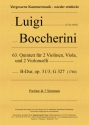 63. Quintett fr 2 Violinen, Viola und 2 Violoncelli, B-Dur, op. 31-3, G 327