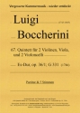 67. Quintett fr 2 Violinen, Viola und 2 Violoncelli, Es-Dur, op. 31-5, G 331