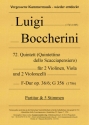 72. Quintett fr 2 Violinen, Viola und 2 Violoncelli, F-Dur, op. 36/6, G 356