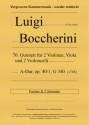76. Quintett fr 2 Violinen, Viola, und 2 Violoncelli, A-Dur, op. 40/1' G 340