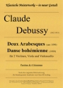 Deux Arabesques (um 1890) und Danse bohmienne (1880)