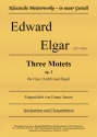 Three Motets op. 2 fr Chor (SAM) und Orgel