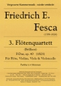 Fltenquartett Nr. 3, F-Dur, op. 40