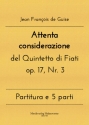 Attenta considerazione del Quintetto di Fiati op. 17, Nr. 3