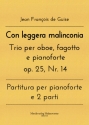 Con leggera malinconia Trio per oboe ,fagotto e pianoforte op. 25, Nr. 14