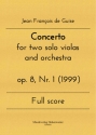 Concerto for two solo violas  and orchestra
