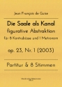 Die Saale als Kanal figurative Abstraktion op. 23, Nr. 1 (2003)