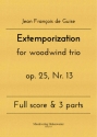 Extemporization for woodwind trio op. 25, Nr. 13