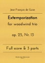 Extemporization for woodwind trio op. 25, Nr. 13