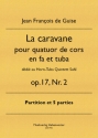 La caravane pour quatuor de cors  en fa et tuba op.17, Nr. 2