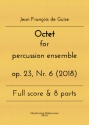 Octet for percussion ensemble op. 23, Nr. 6