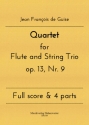 Quartet for Flute and String Trio op. 13, Nr. 9
