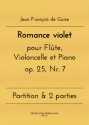 Romance violet pour Flte, Violoncelle et Piano op. 25, Nr. 7