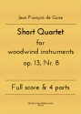 Short Quartet for woodwind instruments