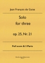 Solo for three op. 25, Nr. 21