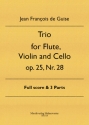Trio for Flute, Violin and Cello op. 25, Nr. 28