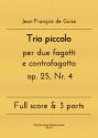 Trio piccolo per due fagotti e controfagotto op. 25, Nr. 4