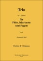 Trio in 3 Stzen fr Flte, Klarinette und Fagott