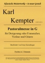 Pastoralmesse in G fr Dreigesang oder Frauenchor, Violine und Gitarre