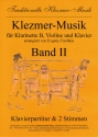 Klezmer Musik Band II fr Klarinette B, Violine und Klavier