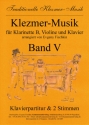 Klezmer Musik Band V fr Klarinette B, Violine und Klavier