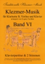 Klezmer Musik Band VI fr Klarinette B, Violine und Klavier