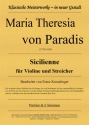 Sicilienne fr Violine und Streicher