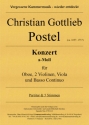 Konzert a-Moll fr Oboe, 2 Violinen, Viola und Basso Continuo